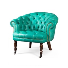 Кресло merenne (desondo) бирюзовый 89x76x79 см.