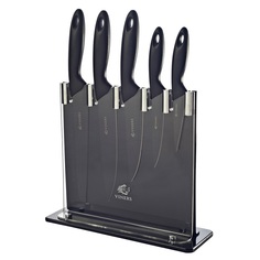 Набор ножей silhouette (5 шт) (viners) черный 28x34x10 см.