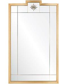 Зеркало комо (francois mirro) золотой 65.0x107.0x4.0 см.