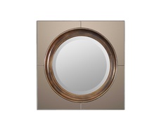 Зеркало аптон (francois mirro) бронзовый 50.0x50.0x4.0 см.