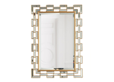 Зеркало тайлер (francois mirro) серебристый 69.0x98.0x2 см.