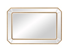 Зеркало леннокс (francois mirro) золотой 60.0x90.0x3.0 см.