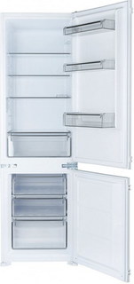 Встраиваемый двухкамерный холодильник Lex