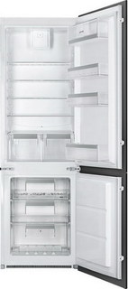 Встраиваемый двухкамерный холодильник Smeg