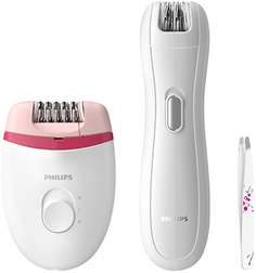 Набор: эпилятор, мини-эпилятор и пинцет Philips