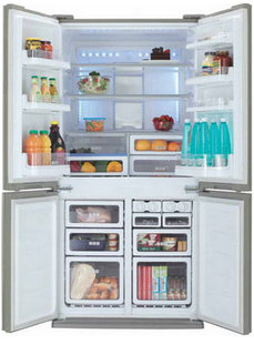 Многокамерный холодильник Sharp