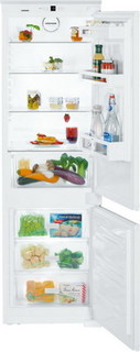 Встраиваемый двухкамерный холодильник Liebherr