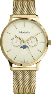 Швейцарские мужские часы в коллекции Moonphase for him Мужские часы Adriatica A1274.1111QF