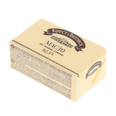 Масло сливочное Брест-Литовск из свежих сливок 82,5% 180 г