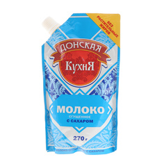 Молоко сгущенное Донская Кухня c сахаром 0,2% 270 г