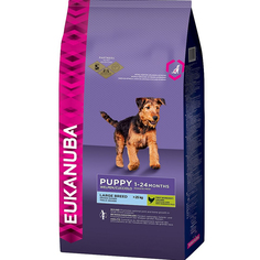 Корм для собак Eukanuba Puppy Large Breed Курица 3 кг