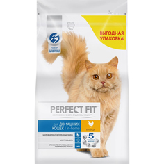 Корм для кошек Perfect Fit Курица для живущих в помещении 2,5 кг