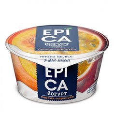 Йогурт Epica персик, маракуйя 4,8% 130 г