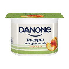 Йогурт Danone c персиком 2,9% 110 г