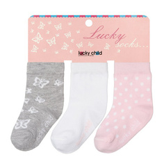 Носки для девочки Lucky Child Бабочка