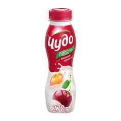 Йогурт Чудо Вишня, черешня 2,4% 270 г