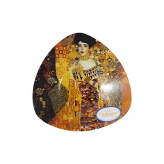 Тарелка стеклянная Carmani Адель 17х17 см