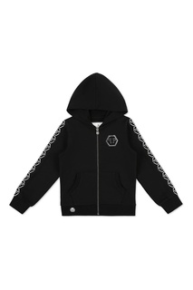 Черная толстовка на молнии Philipp Plein