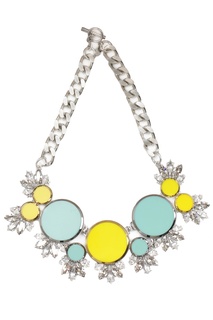 Колье из латуни и кристаллов Anton Heunis