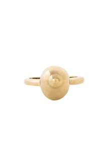 Кольцо из латуни с золотым напылением Schield