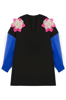 Платье с V-образным вырезом Delpozo