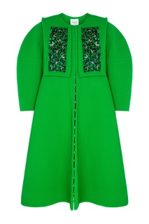 Шерстяное пальто Delpozo