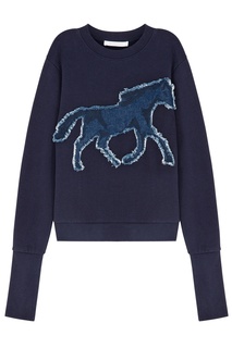 Хлопковый свитшот See by Chloé