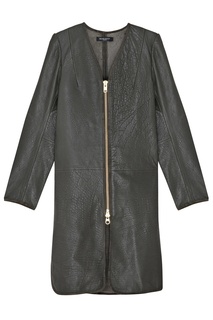 Кожаное пальто Bruuns Bazaar
