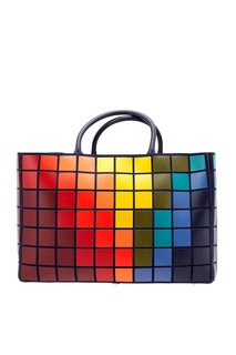 Кожаная сумка Ebury Maxi Giant Pixels Anya Hindmarch