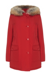 Парка с мехом енота Woolrich