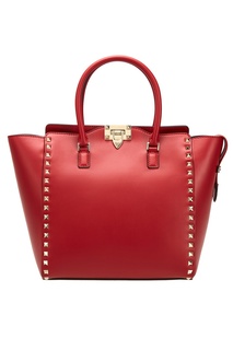 Кожаная сумка Rockstud Valentino