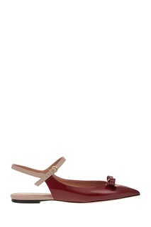 Балетки из лакированной кожи Red Valentino