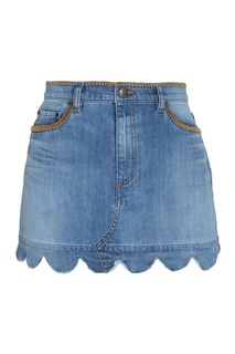Юбка из денима Red Valentino