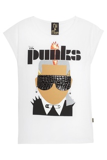 Хлопковая футболка The Punks Nil&Mon