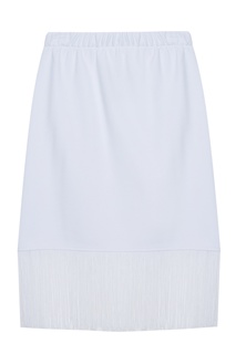 Хлопковая юбка Fringe Basic Skirt Katya Dobryakova