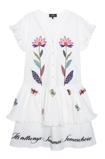 Платье с вышивкой Summer Flowers Katya Dobryakova