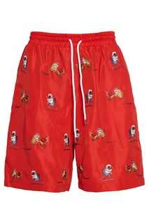 Шорты Monkeys Pattren Shorts Katya Dobryakova