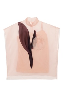 Шелковая блузка Delpozo