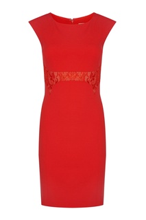 Платье-футляр с кружевом Emilio Pucci