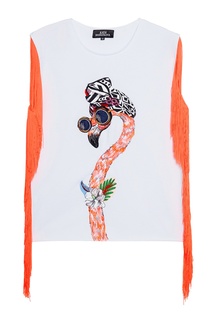 Хлопковый топ Flamingo Katya Dobryakova