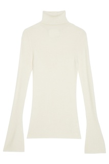Белая водолазка в рубчик Essentiel Antwerp