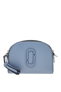 Голубая сумка из кожи Shutter Camera Bag The Marc Jacobs