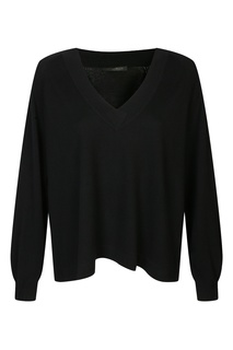 Черный пуловер Marina Rinaldi