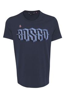 Синяя футболка из хлопка Bosco Fresh