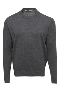 Серый хлопковый джемпер Bosco Fresh