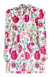 Мини-платье с крупным цветочным принтом The Mini Mayhem Dress