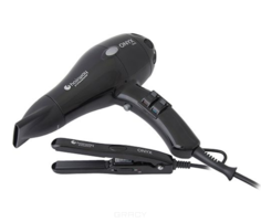Domix, Фен Onyx Ionic ceramic 2000W A009 + щипцы-гофре HW Hair Way