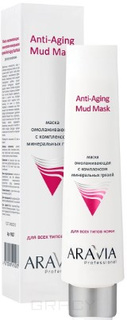 Domix, Маска омолаживающая с комплексом минеральных грязей Anti-Aging Mud Mask, 100 мл Aravia