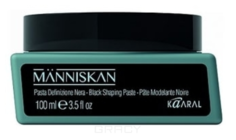 Domix, Черная моделирующая паста для волос Manniskan Black Shaping Paste, 100 мл Kaaral
