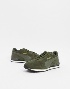 Кроссовки Puma ST RUNNER V2 SD-Зеленый